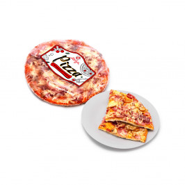 Пицца «с ветчиной и грибами»