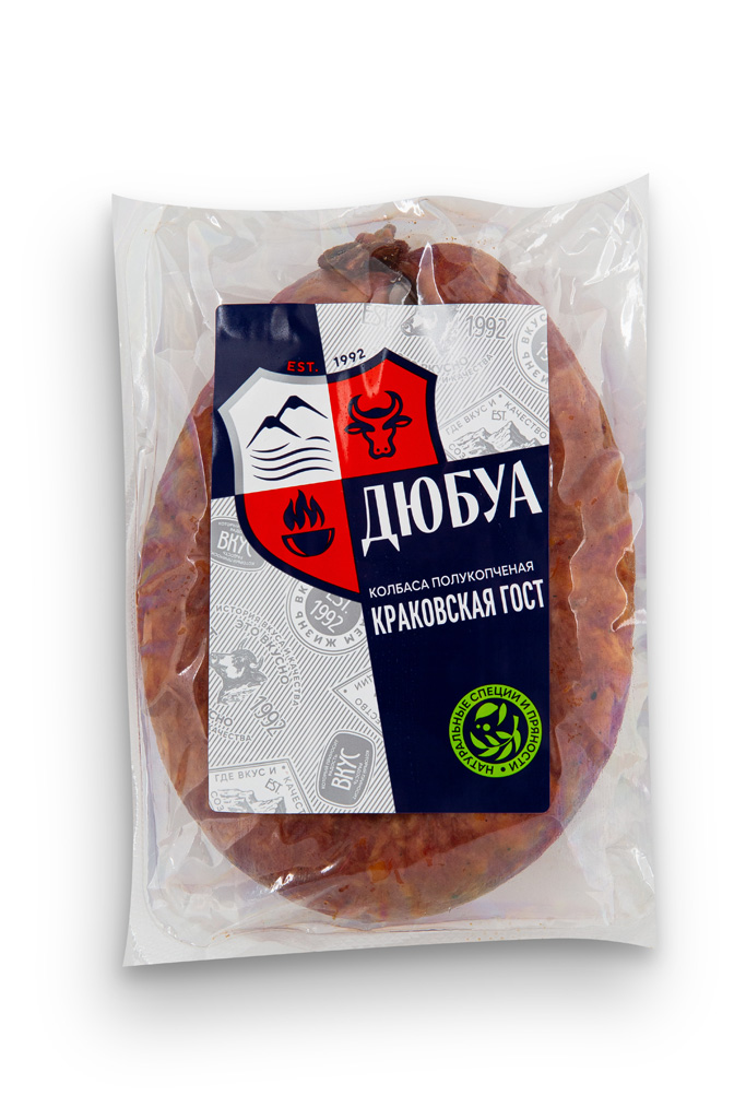 Полукопченая колбаса «Краковская ГОСТ»